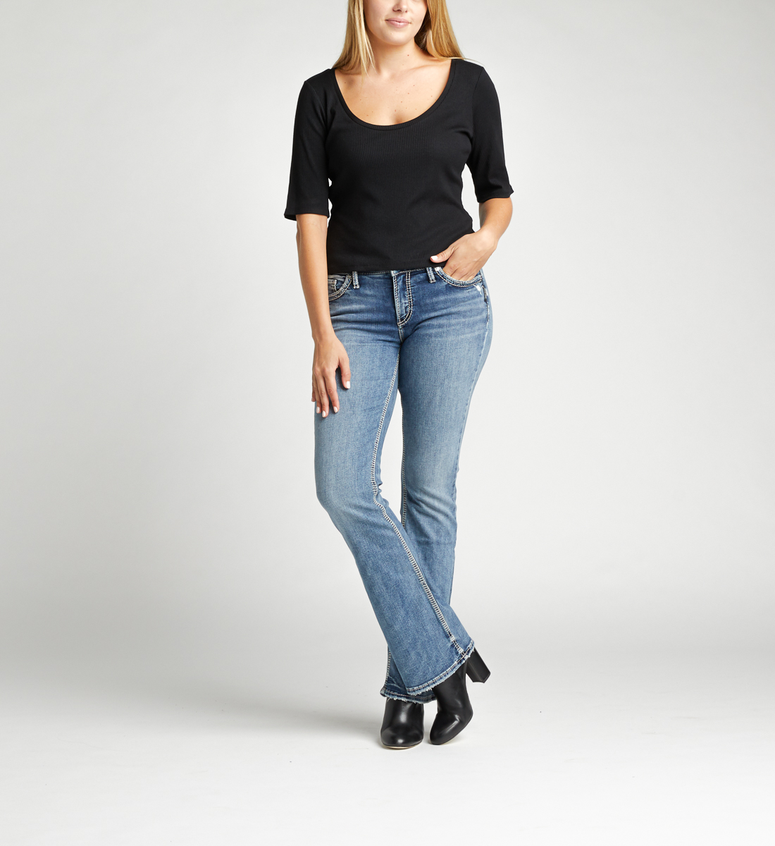 silver jeans elyse bootcut