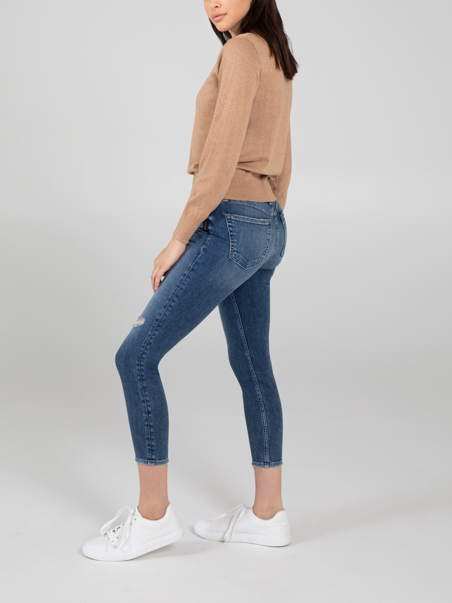Most Wanted Mid Rise Skinny Jeans 