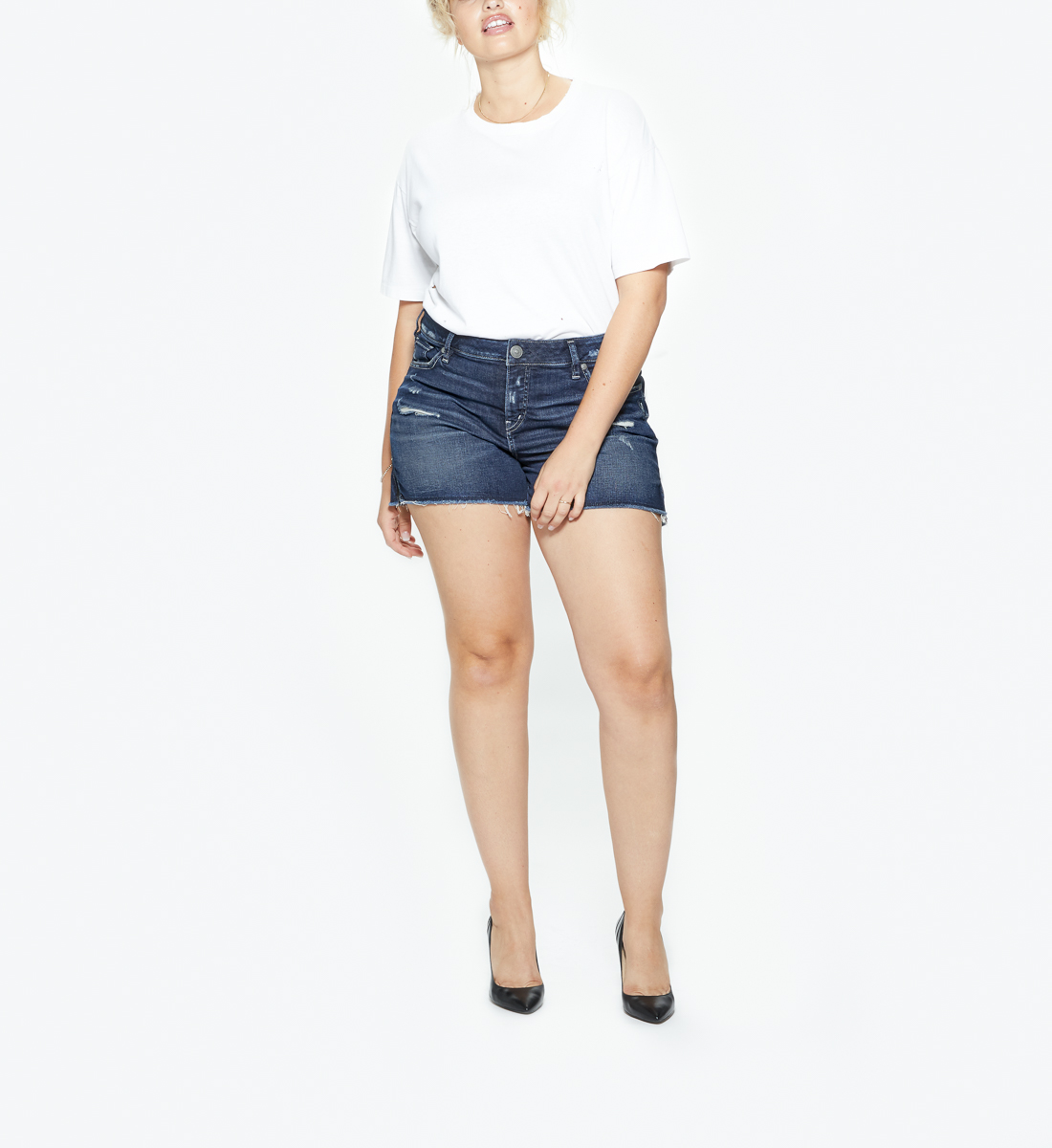 silver jeans elyse shorts
