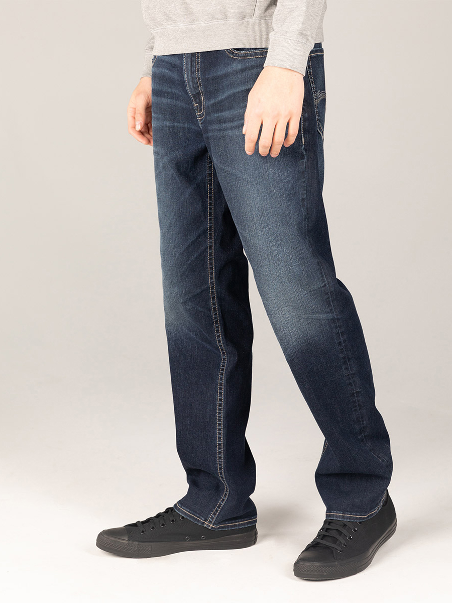 Grayson Easy Fit Straight Leg Jeans Big \u0026 Tall - Silver Jeans CA