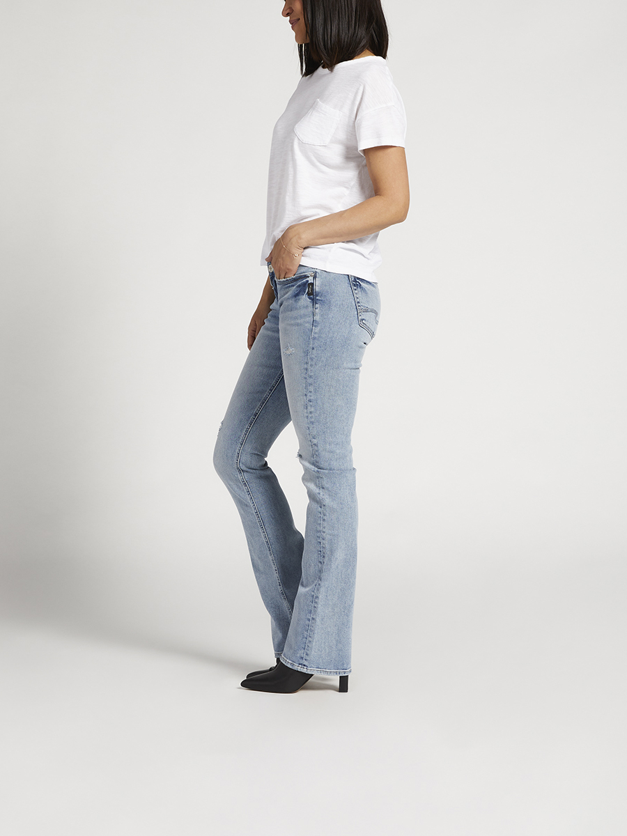 Tuesday Low Rise Slim Bootcut Jeans 