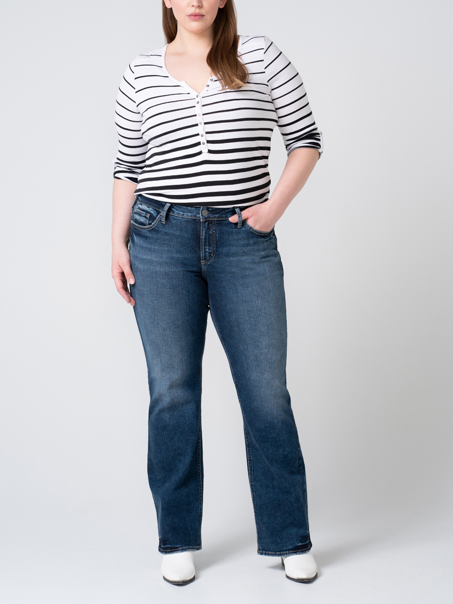 plus size bootcut jeans