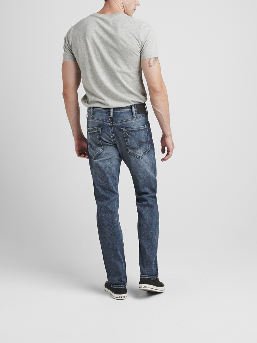 Eddie Relaxed Fit Tapered Leg Jeans 