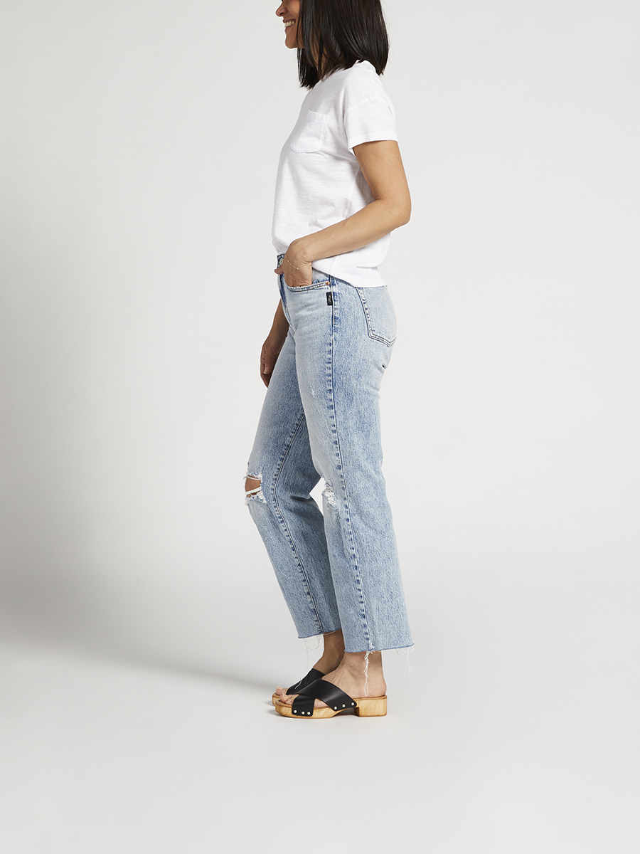 Highly Desirable High Rise Straight Leg 
