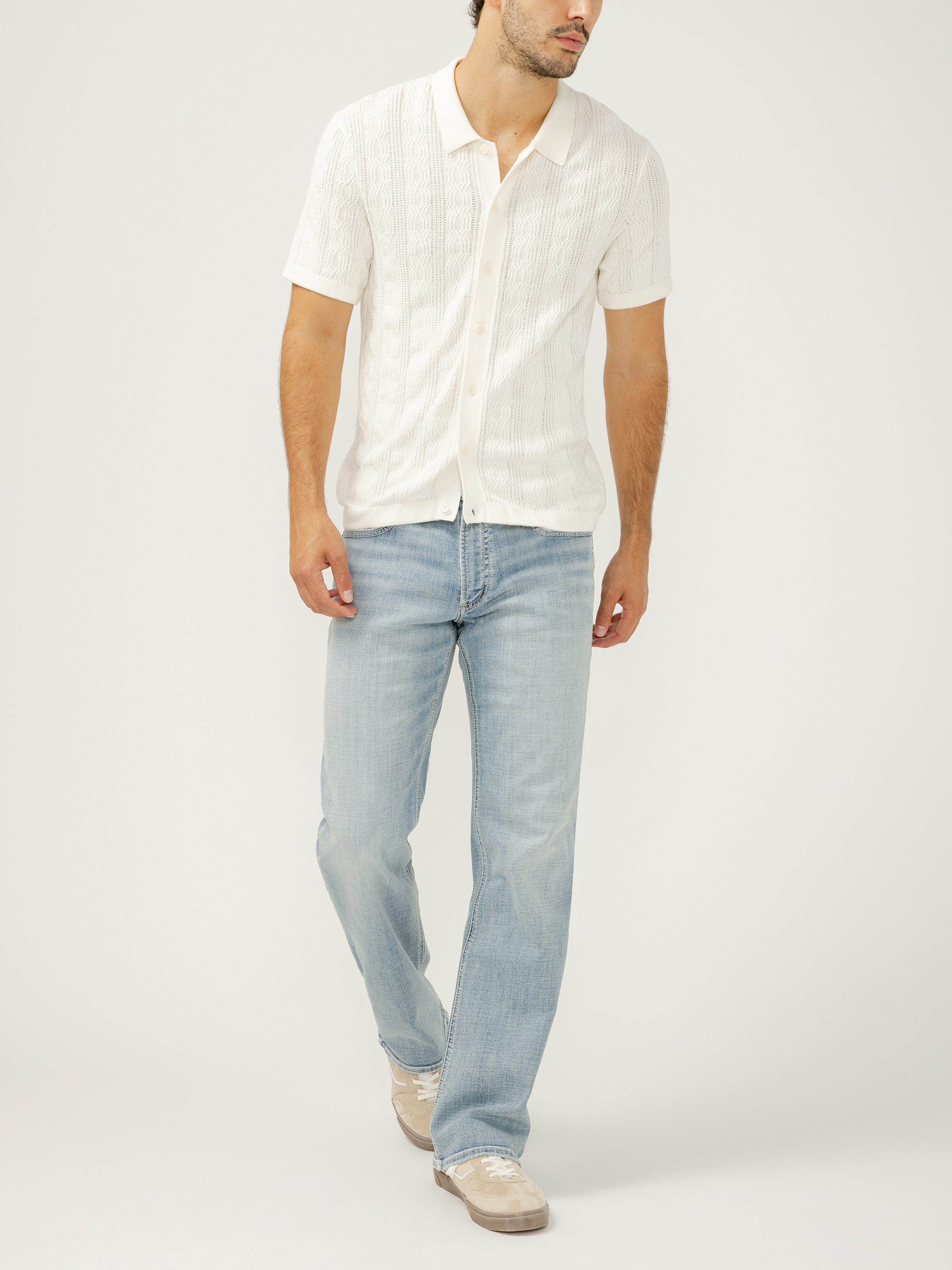 Buy Zac Relaxed Fit Straight Leg Jeans for USD 104.00 | Silver Jeans