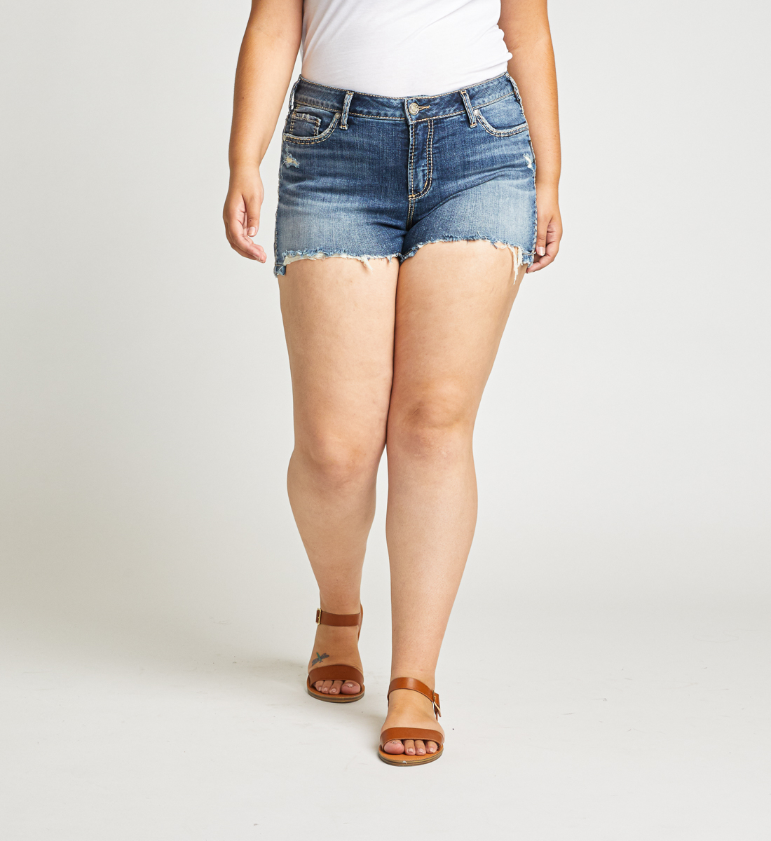 silver jeans elyse shorts