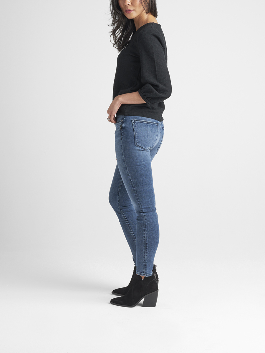 Most Wanted Mid Rise Skinny Jeans 