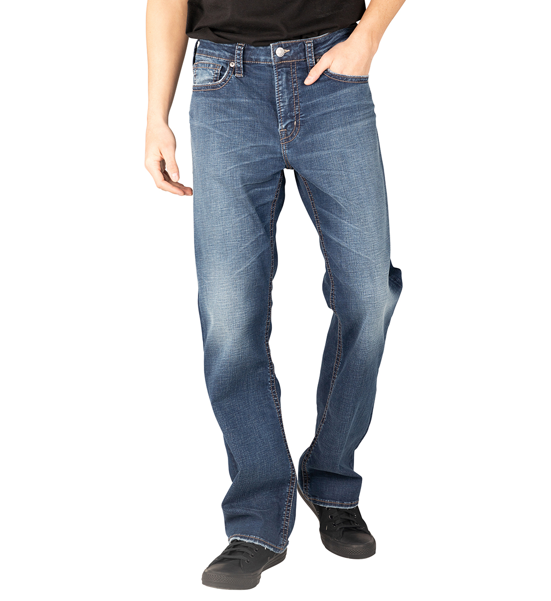 Craig Easy Fit Bootcut Jeans - Silver Jeans US