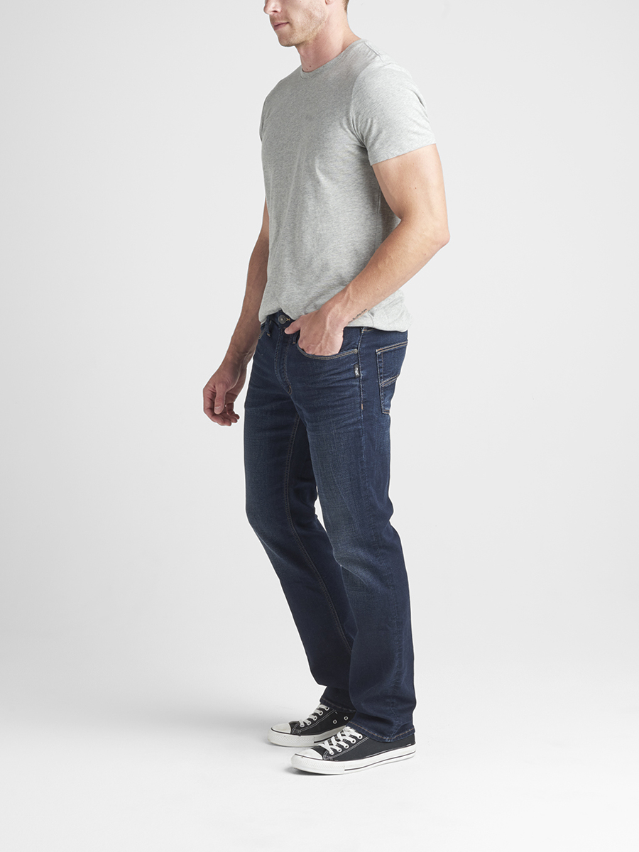 Allan Classic Fit Straight Leg Jeans 