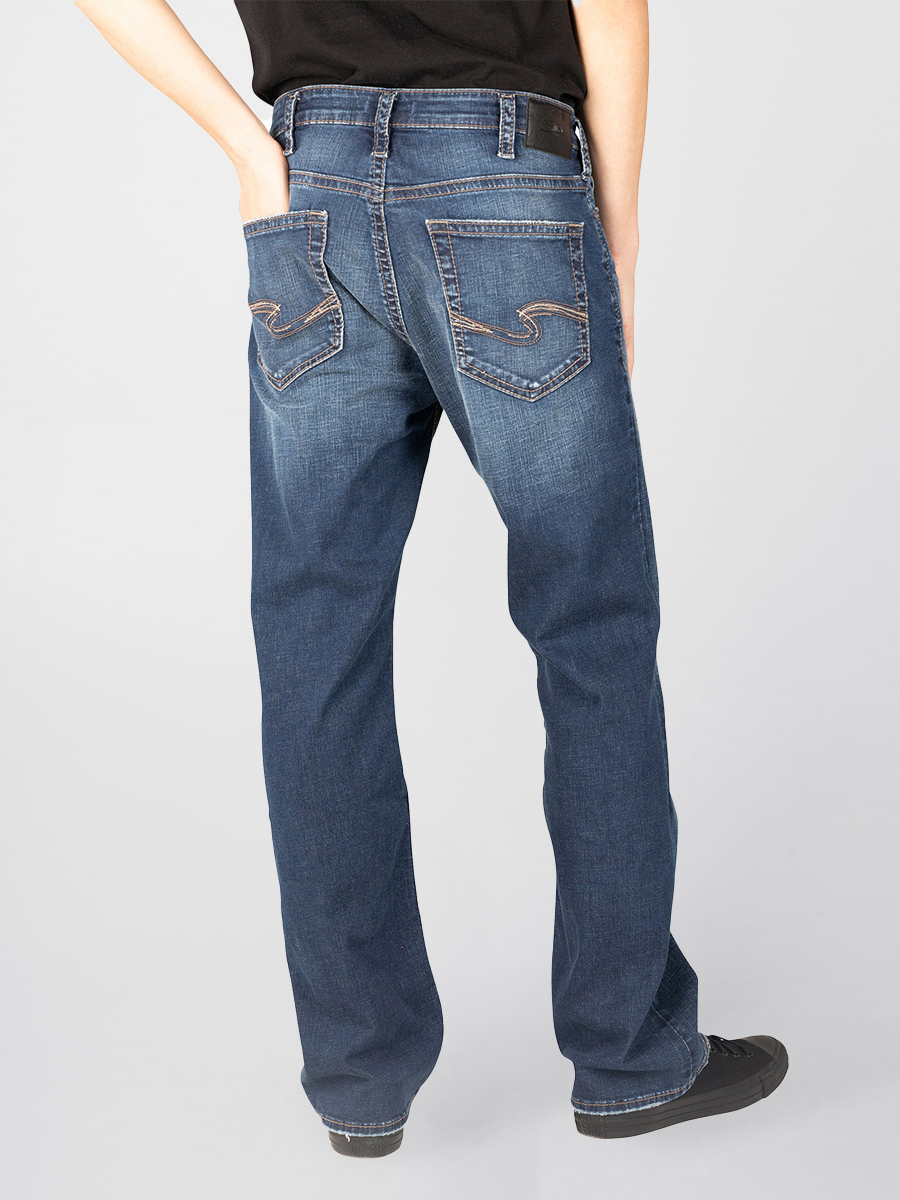 Craig Easy Fit Bootcut Jeans - Silver 