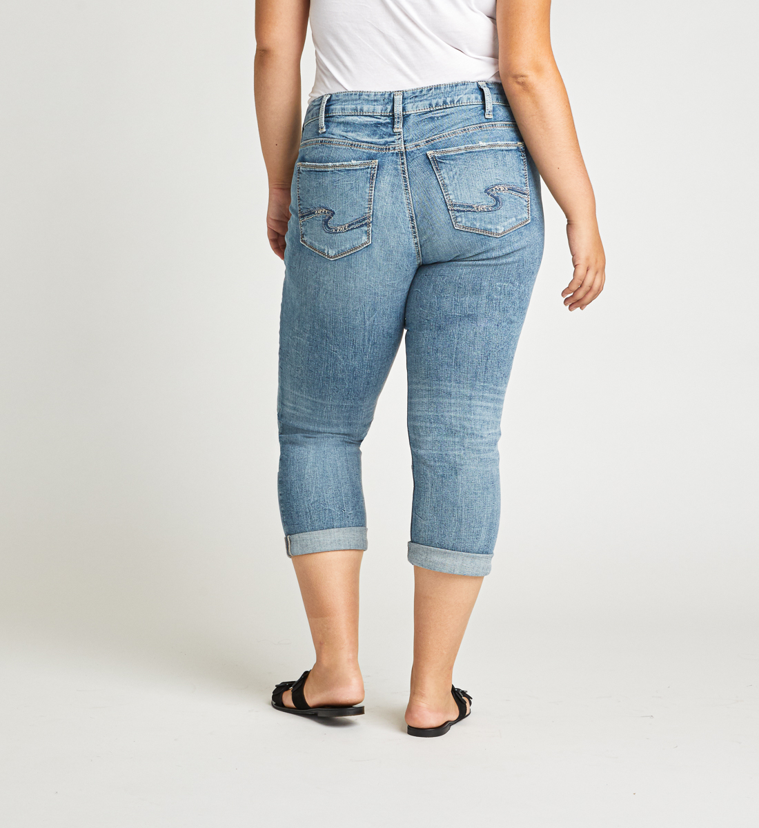 Suki Capri - Silver Jeans US
