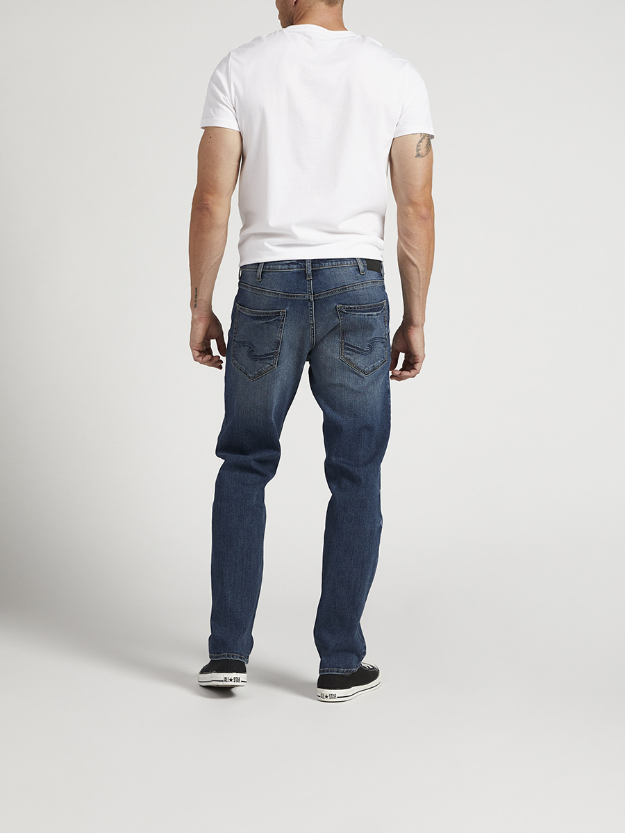 Eddie Relaxed Fit Tapered Leg Jeans 