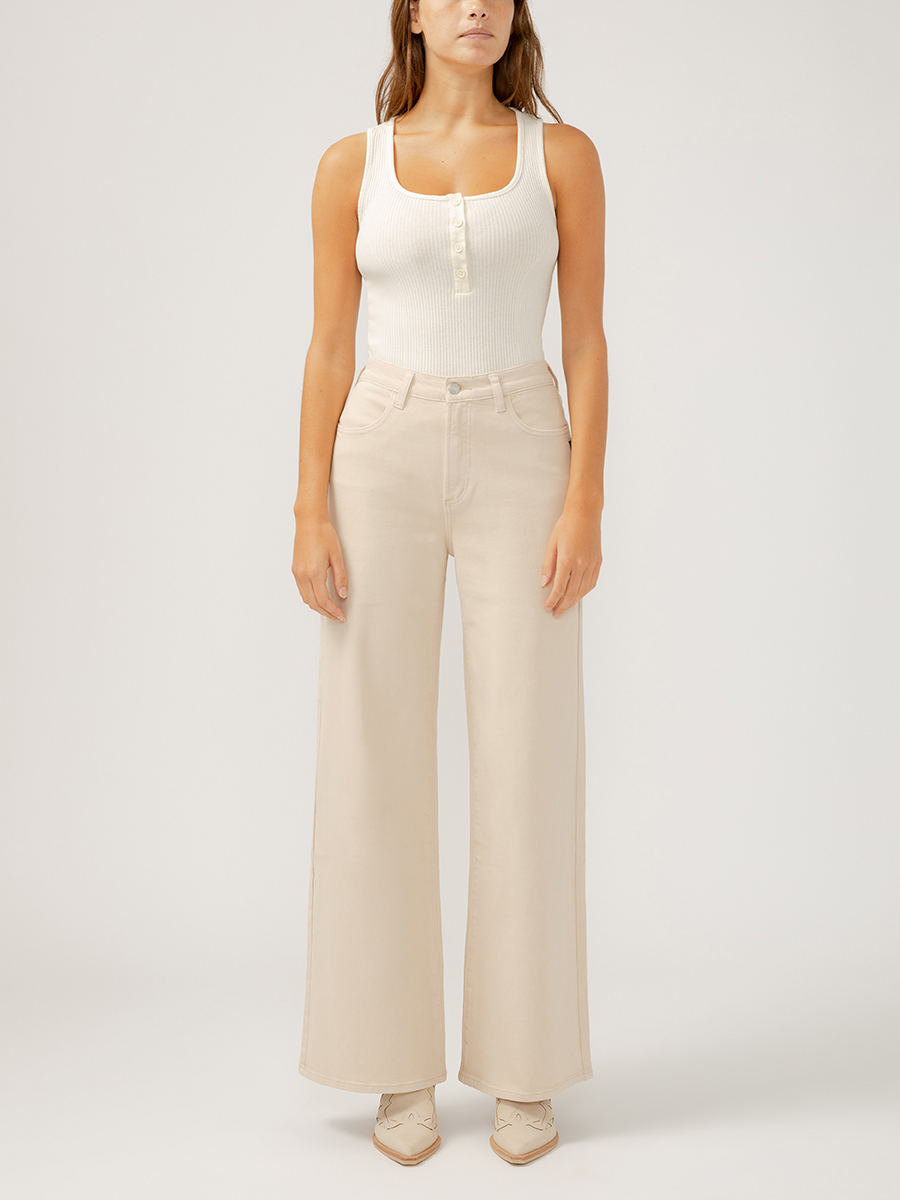 Buy Highly Desirable High Rise Ultra Wide Leg Jeans for USD