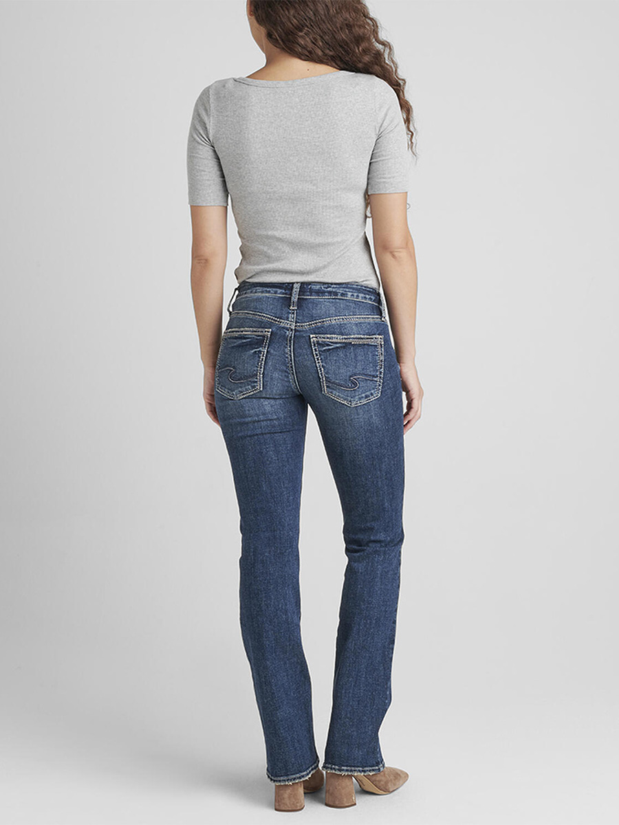 Britt Low Rise Slim Bootcut Jeans 