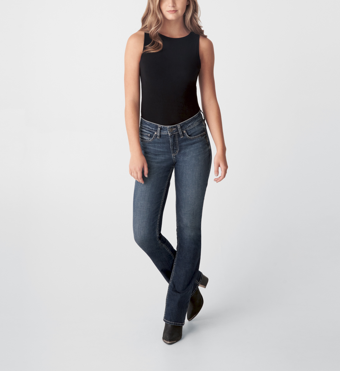 Silver Jeans Suki Mid Rise Slim Bootcut Jeans Silver Jeans Suki Mid Rise Slim Bootcut Jeans