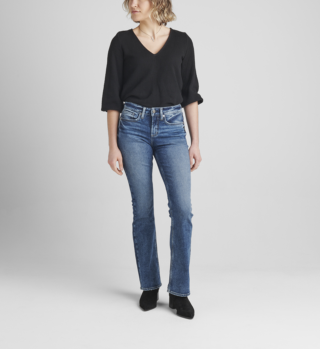 Silver Jeans Suki Mid Rise Bootcut Jeans Silver Jeans Suki Mid Rise Bootcut Jeans