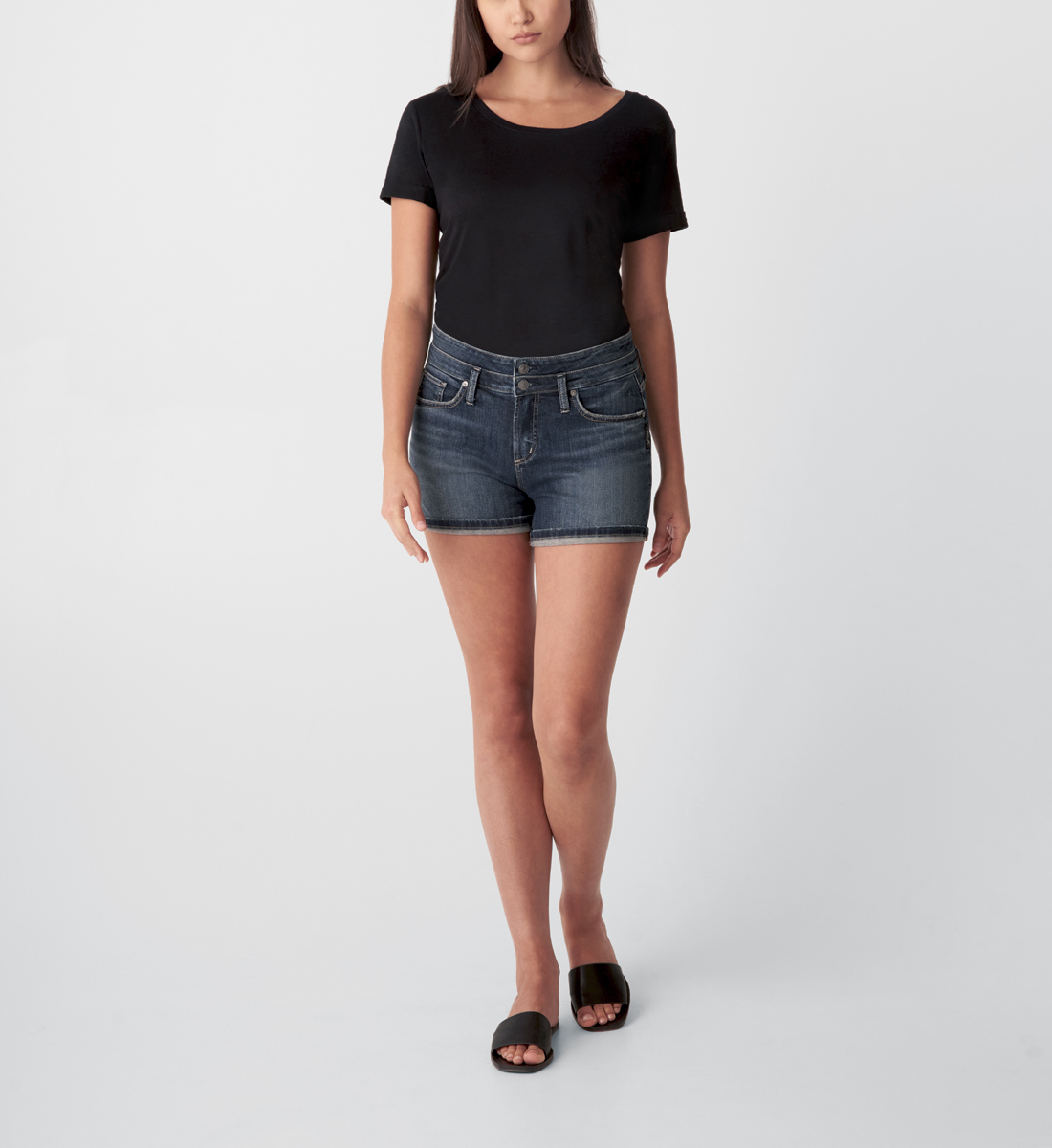 Silver Jeans Suki Mid Rise Short Silver Jeans Suki Mid Rise Short