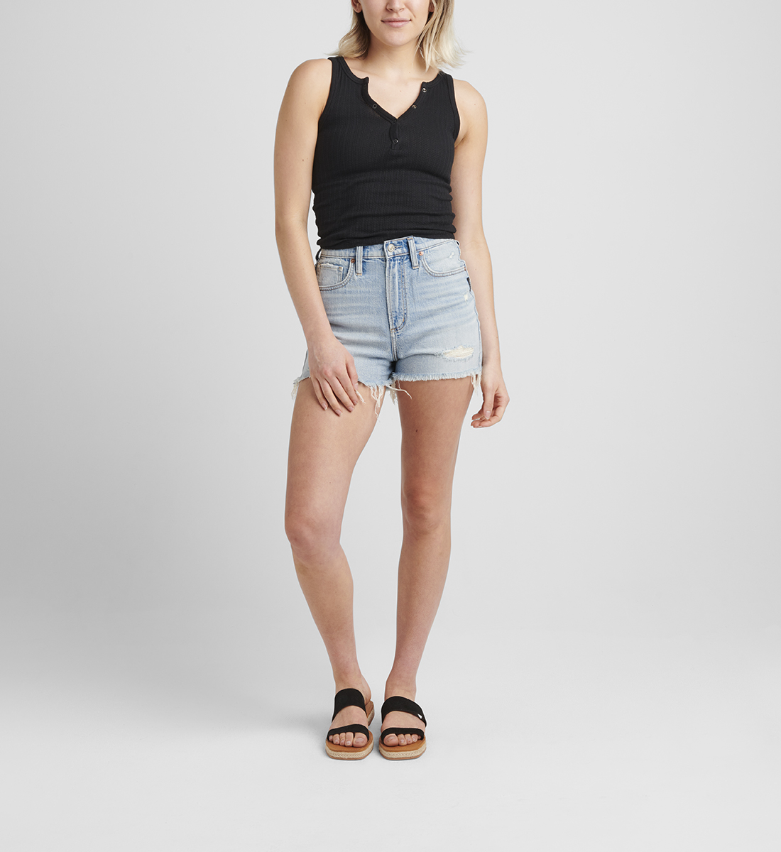 Silver Jeans Highly Desirable High Rise Short Silver Jeans Highly Desirable High Rise Short