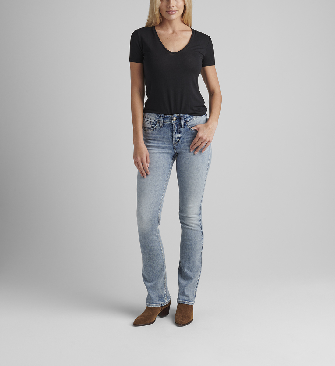 Silver Jeans Suki Mid Rise Slim Bootcut Jeans Silver Jeans Suki Mid Rise Slim Bootcut Jeans