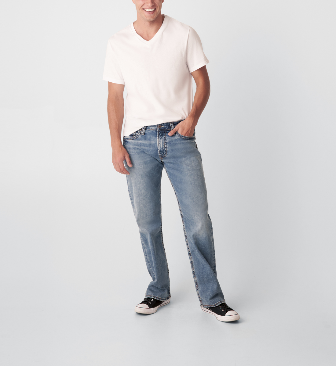 Silver Jeans Zac Relaxed Fit Straight Leg Jeans Silver Jeans Zac Relaxed Fit Straight Leg Jeans