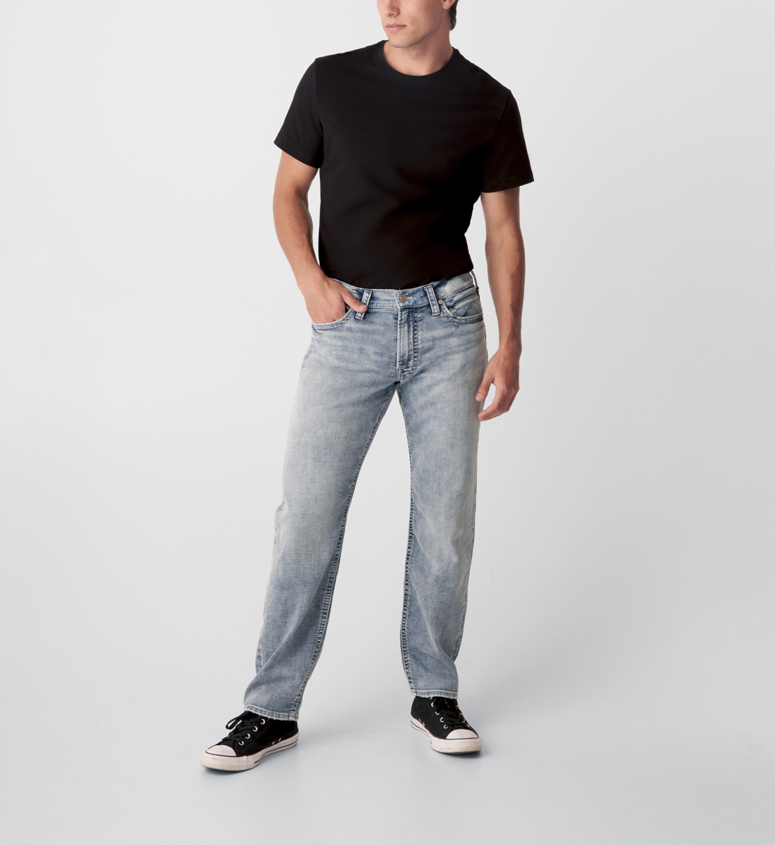 Silver Jeans Eddie Relaxed Fit Tapered Leg Jeans Silver Jeans Eddie Relaxed Fit Tapered Leg Jeans