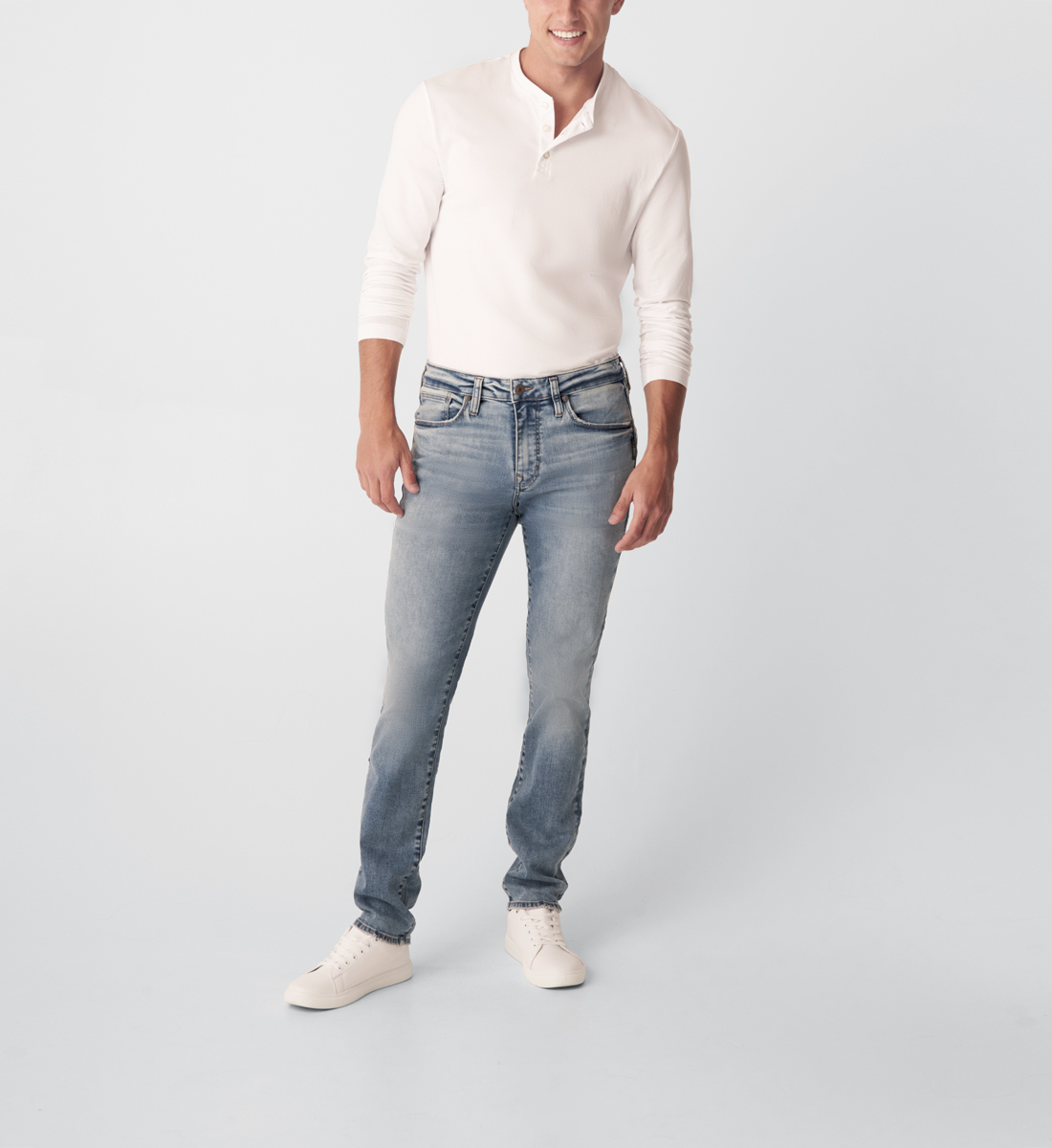 Silver Jeans Kenaston Slim Fit Slim Leg Jeans Silver Jeans Kenaston Slim Fit Slim Leg Jeans