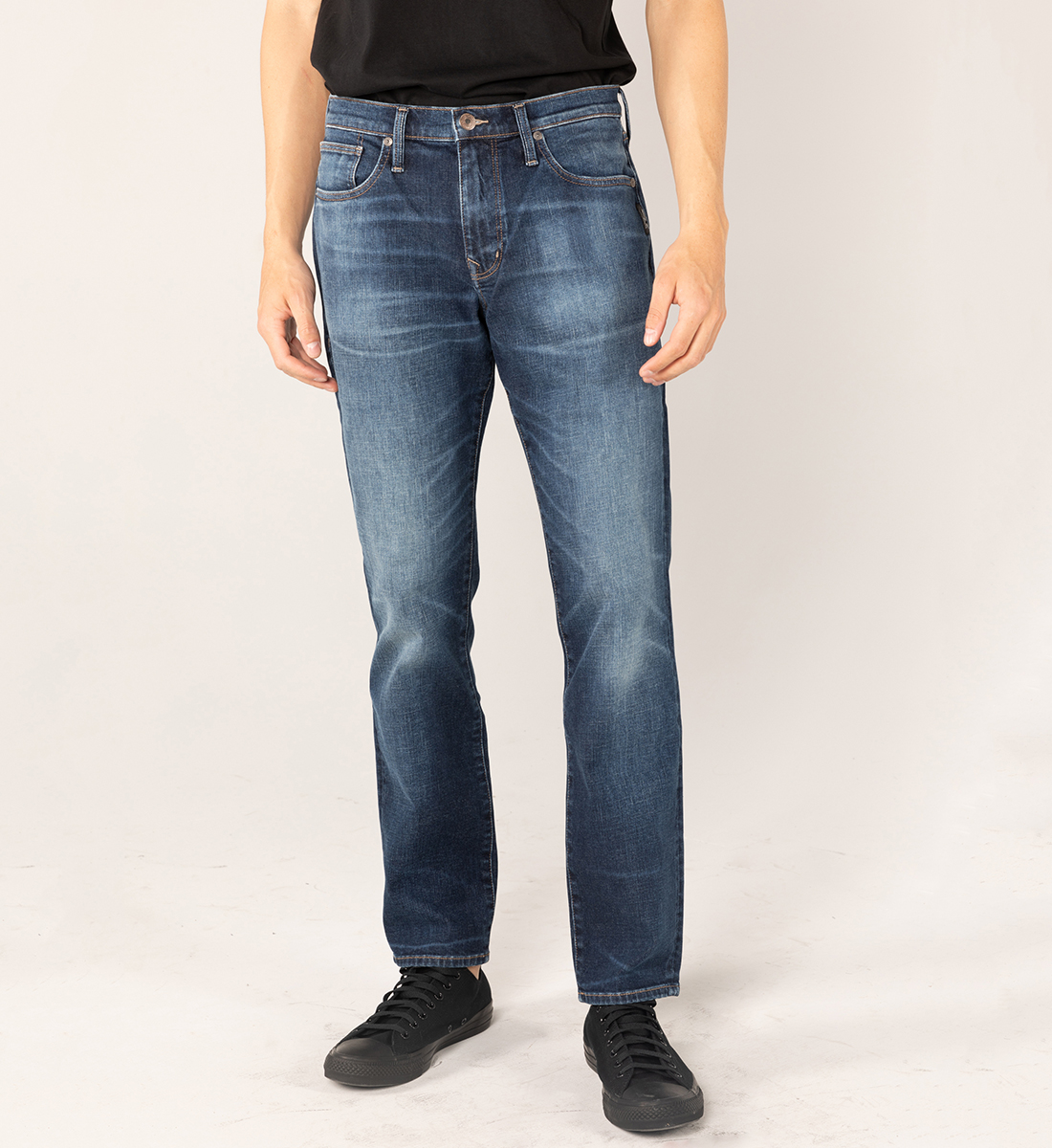 Silver Jeans Machray Classic Fit Straight Leg Jeans - Eco-Friendly Wash Silver Jeans Machray Classic Fit Straight Leg Jeans - Eco-Friendly Wash